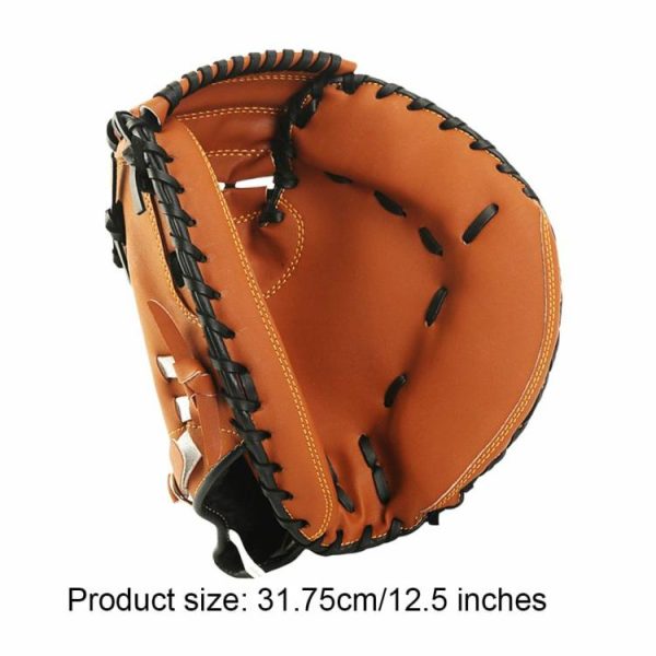 Baseball |   Baseball Fielding Glove Thicken Beginner Play Training for Youth Adults Practice