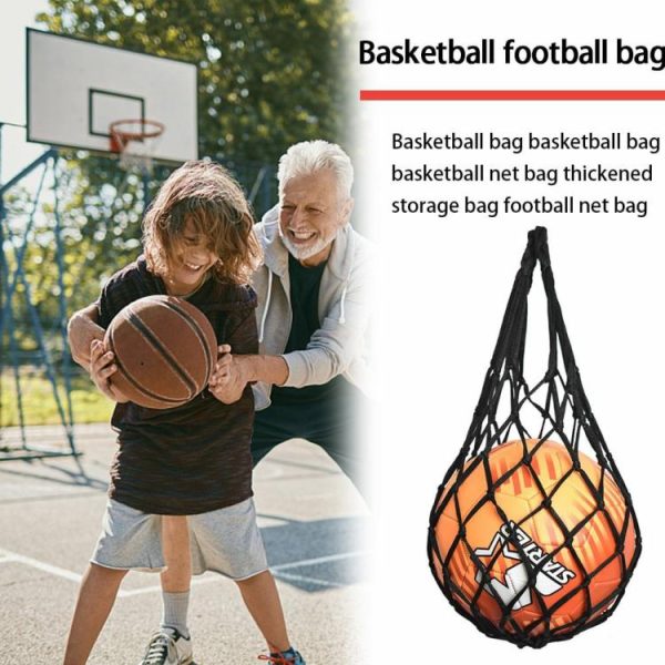 Basketball |   Football Net Bag Sports Mesh Equipment for Carrying Basketball Volleyball Soccer