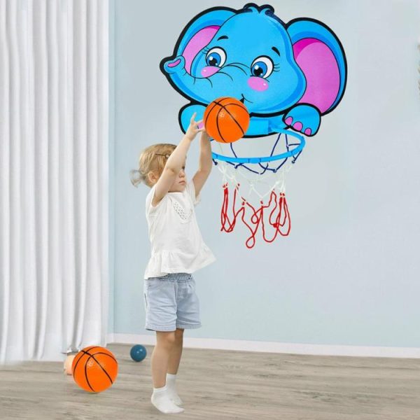 Basketball |   Kids Basketball Hoop Sports Game Toy Adjustable Children Mini Basketball Hoop