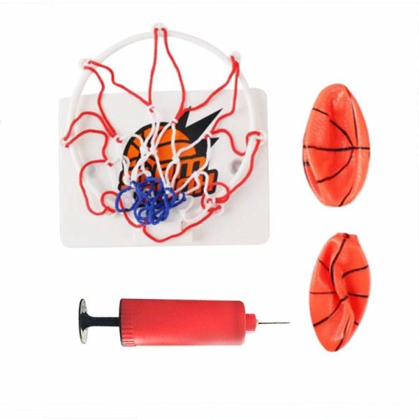 Basketball |   Mini Basketball Hoop Set Basketball Hoop with Ball and Pump for Kids Youth Adult