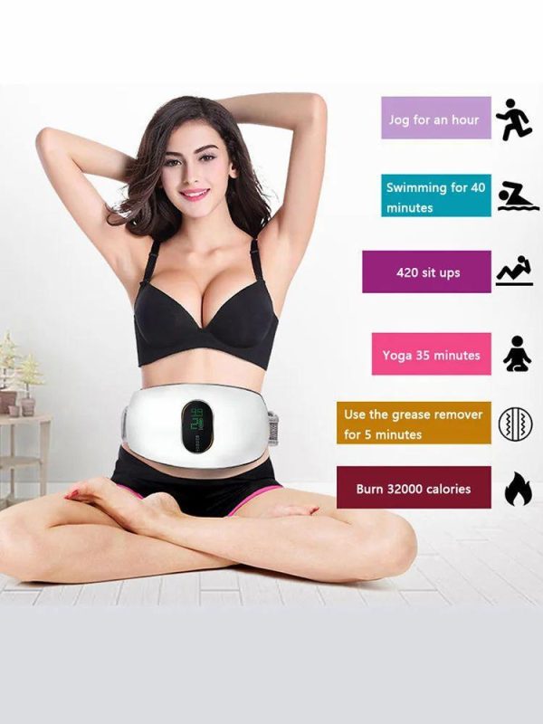 Body Shaping |   Electric Slimming Machine Weight Loss Lazy Artifact Belly Thin Waist Belt