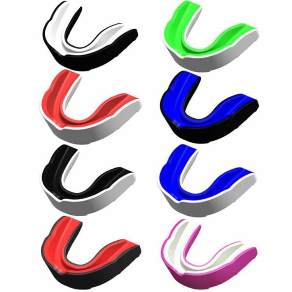 Boxing |   4Pcs Mouth Guard Boxing Gum Shield Combat Sports Mouth Guard Mouthguard Slim Fit