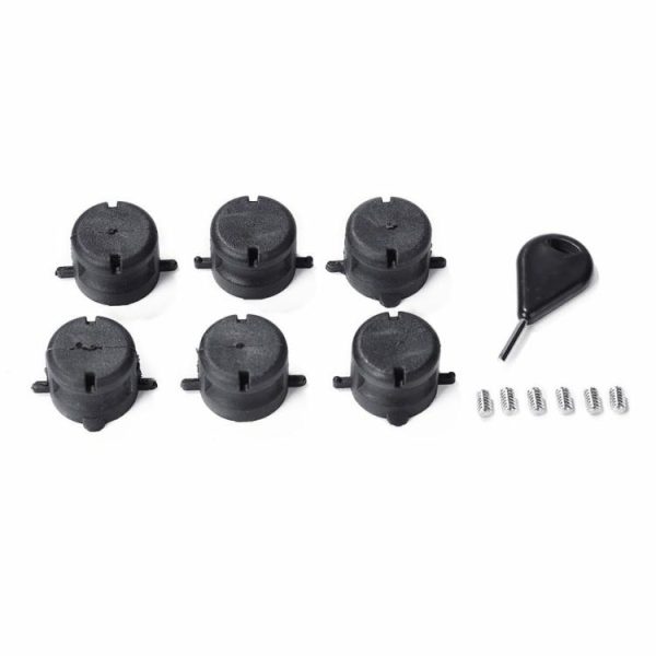 Canoeing |   6pcs Surfboard Tail Rudder Slot for FCS Fin G5 Plugs Box w/Screws Key Wench