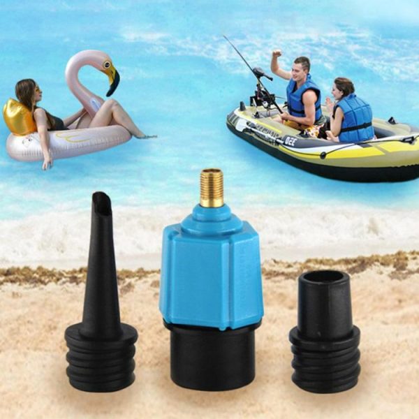 Canoeing |   Air Valve Converter Inflatable Sup Pump Adaptor for Kayaking Dinghy Pontoon Boat