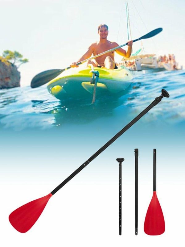 Canoeing |   Double Head Detachable SUP Paddle 3-Piece Kayak Boat Paddle for Boating Kayaking