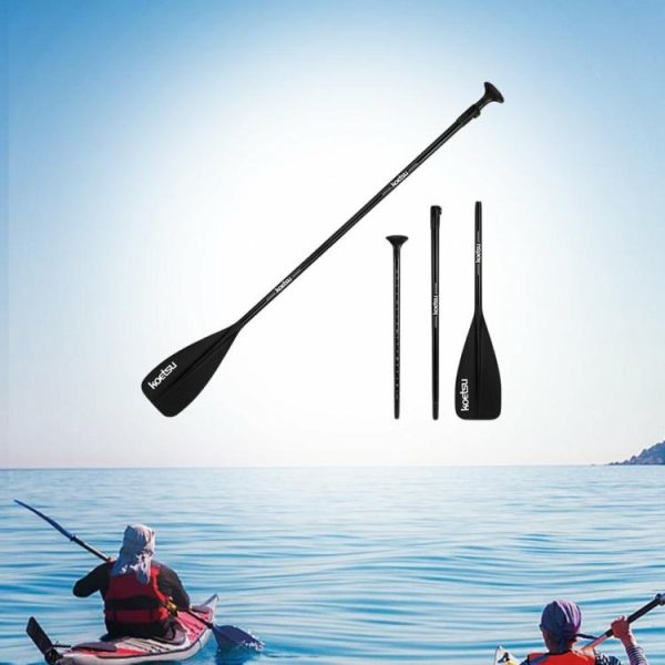 Canoeing |   Double Head Detachable SUP Paddle 3-Piece Kayak Boat Paddle for Boating Kayaking