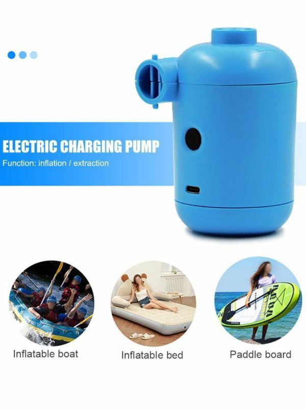 Canoeing |   Outdoor Mini Air Pump Camping Portable DC 5V USB Charging Electric Inflator