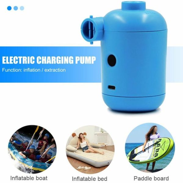 Canoeing |   Outdoor Mini Air Pump Camping Portable DC 5V USB Charging Electric Inflator