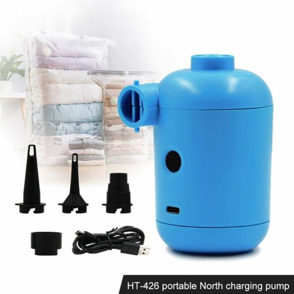 Canoeing |   Outdoor Mini Air Pump Camping Portable DC 5V USB Charging Electric Inflator