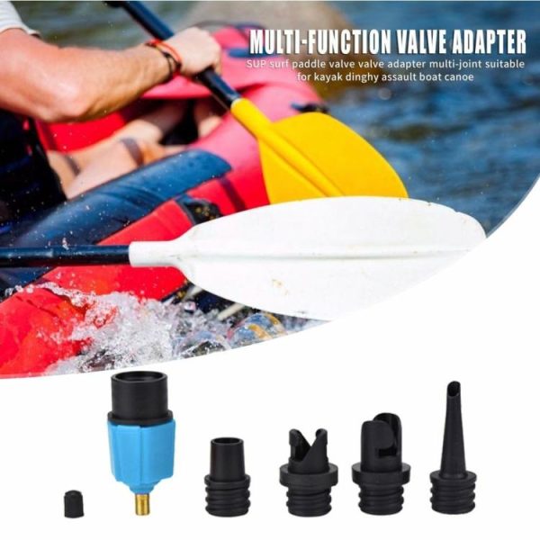 Canoeing |   Rowing Boat Valve Adapter Paddle Board Canoe Air Valve Pump Converter