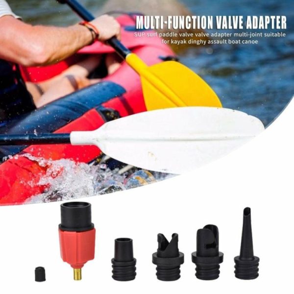 Canoeing |   SUP Pump Adaptor Air Valve Adapter for Outdoor Canoe Surfing Tackle