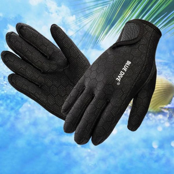 Diving |   1.5mm Water Gloves Anti Slip Neoprene Gloves for Scuba Diving Snorkeling Surfing