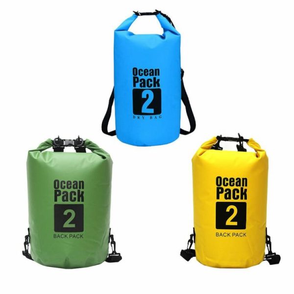 Diving |   2L Waterproof Dry Bag Swimming Outdoor Drift Kayaking Boating Storage Pack