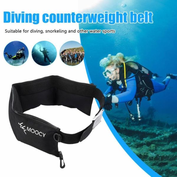 Diving |   Diving Weight Belt Portable Scuba Weight Belt with Pocket Swimming Accessories