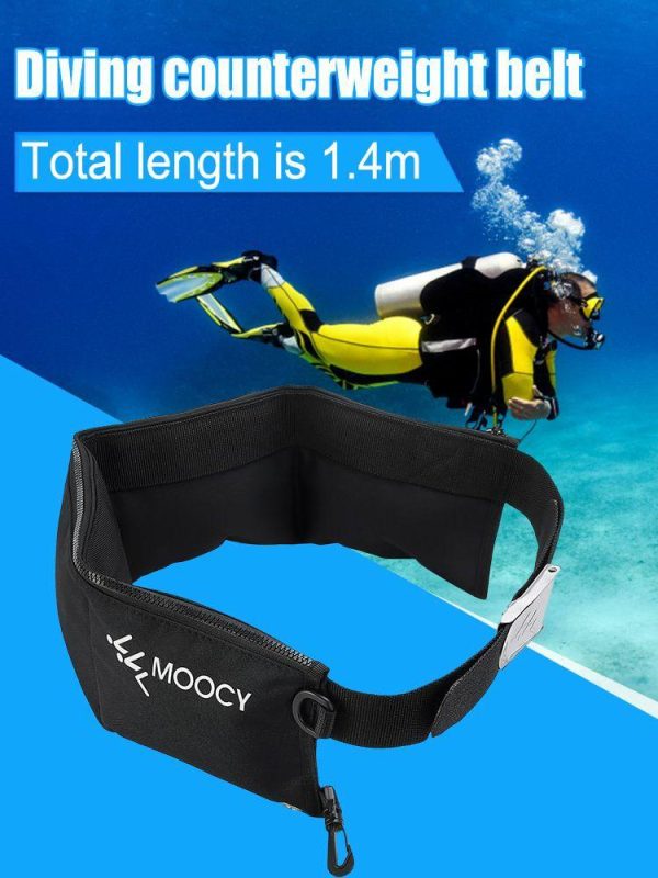 Diving |   Diving Weight Belt Portable Scuba Weight Belt with Pocket Swimming Accessories