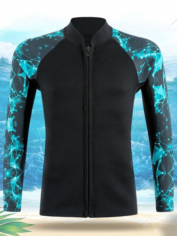 Diving |   Neoprene Diving Protection Top Long Sleeve Warm Anti-scratch Outdoor Accessories