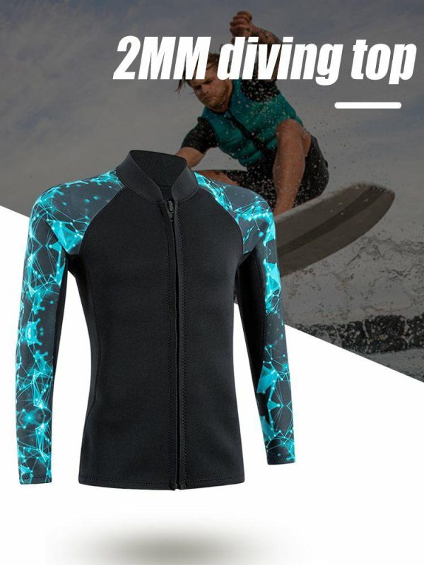 Diving |   Neoprene Diving Protection Top Long Sleeve Warm Anti-scratch Outdoor Accessories