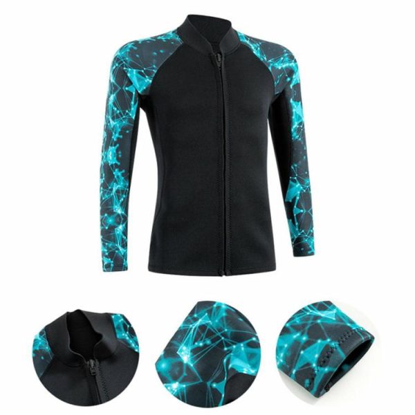 Diving |   Neoprene Diving Protection Top Long Sleeve Warm Anti-scratch Outdoor Accessories