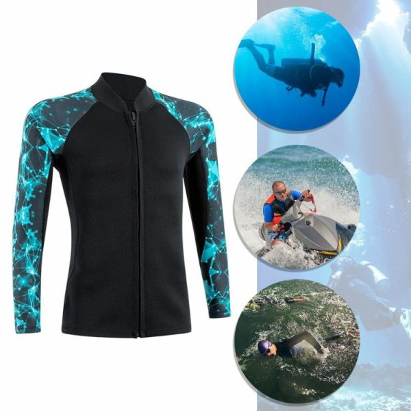 Diving |   Neoprene Diving Protection Top Long Sleeve Warm Anti-scratch Outdoor Accessories