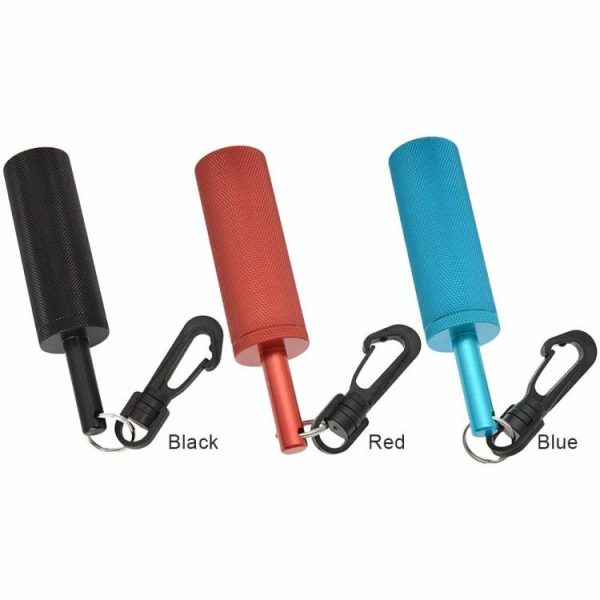 Diving |   Scuba Rattle Stick with 360 Rotating Quick Hook Signal Bell for Diving Scuba