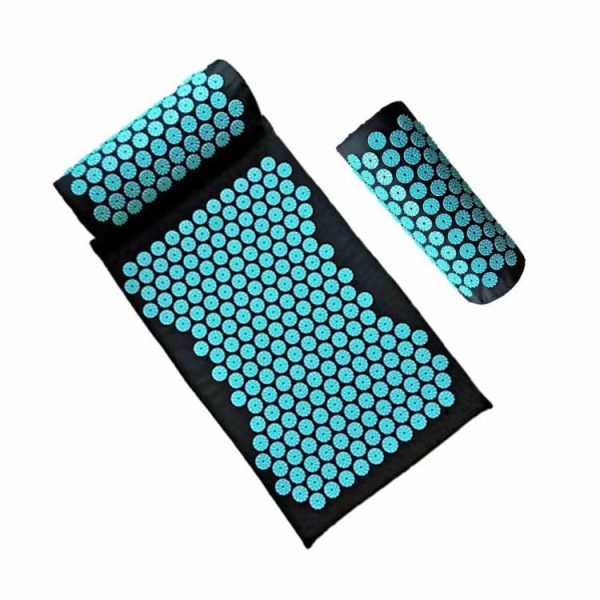 Exercises of Yoga |   Acupuncture Massage Cushion Pillow Yoga Mat Body Muscle Tension Spike Pad