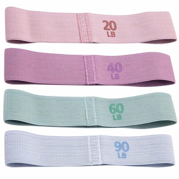 Exercises of Yoga |   Elastic Workout Bands Anti-Slip Squat Expander Bands Portable Yoga Gym Equipment