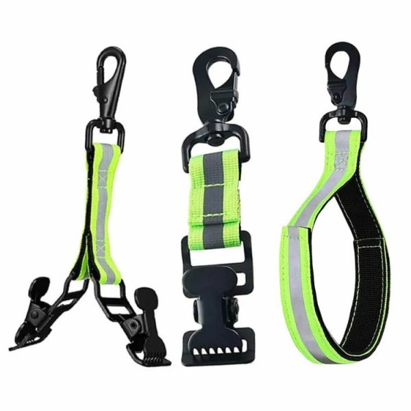 Fishing Clothing |   Firefighter Glove Strap Safety Glove Belt Clip Heavy Duty Fire Gear Accessories