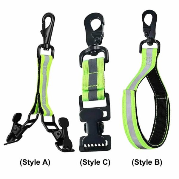 Fishing Clothing |   Firefighter Glove Strap Safety Glove Belt Clip Heavy Duty Fire Gear Accessories