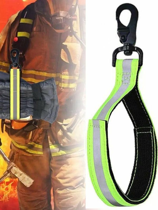 Fishing Clothing |   Firefighter Glove Strap Safety Glove Belt Clip Heavy Duty Fire Gear Accessories