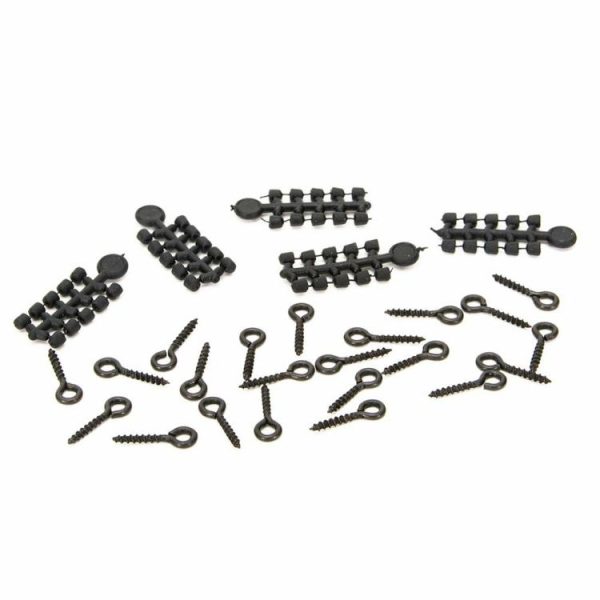 Fishing Gear |   20 Pcs Fishing Screws 50 Pcs Hook Stop Hook Carp Fishing Accessories for Carp