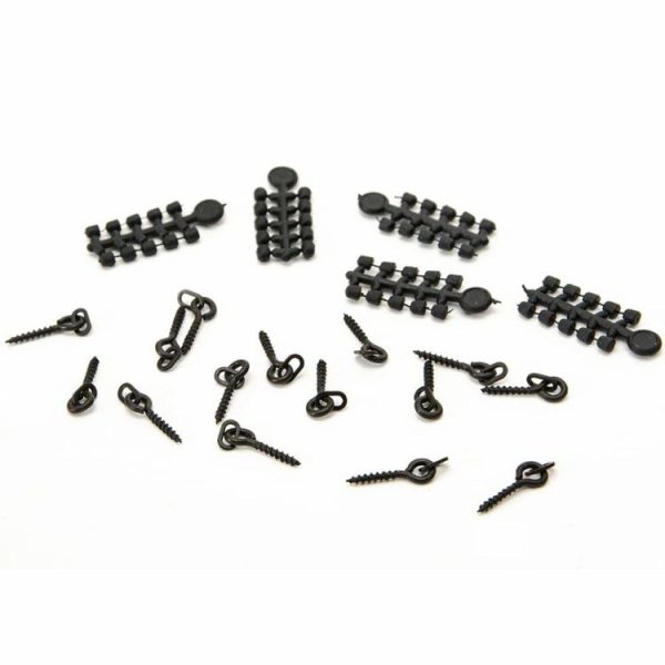 Fishing Gear |   20 Pcs Fishing Screws 50 Pcs Hook Stop Hook Carp Fishing Accessories for Carp