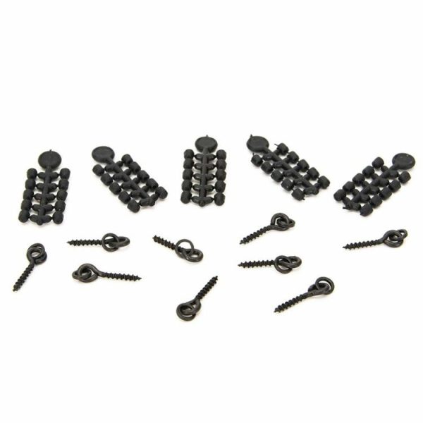 Fishing Gear |   20 Pcs Fishing Screws 50 Pcs Hook Stop Hook Carp Fishing Accessories for Carp