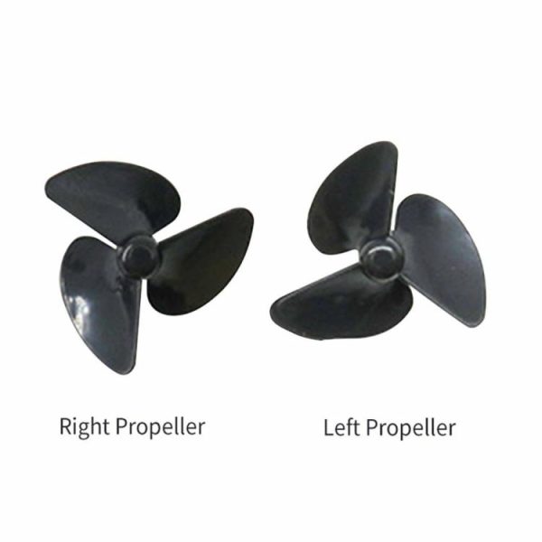 Fishing Gear |   2pcs 3-Blade Nesting Bait Boat Propeller RC Boat Underwater Thruster Paddle