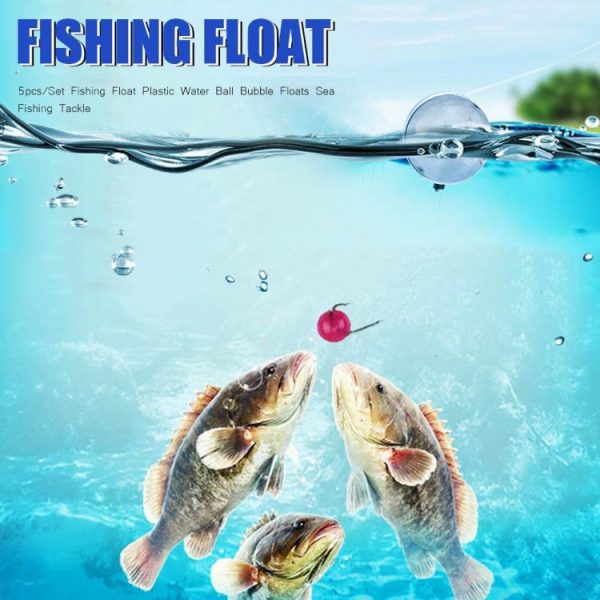 Fishing Gear |   5 Pcs Fishing Float Fishing Gear 25/32/40/47 Mm Fishing Tackle Bobber Round Buoy