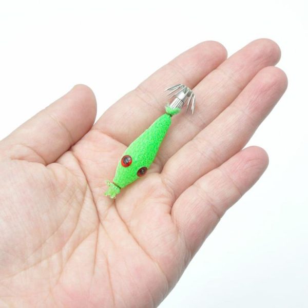 Fishing Gear |   7 Pcs Squid Hook Lure Hook Fishing Tackles Luminous Fishing Bait Squid Jig Baits