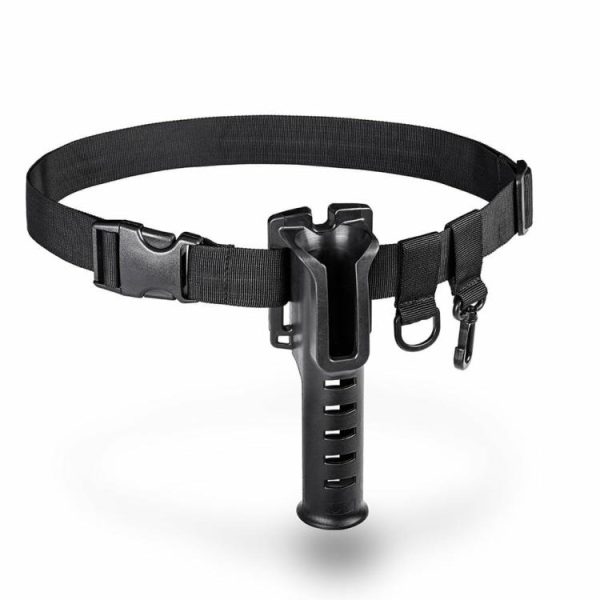 Fishing Gear |   Adjustable Fishing Waist Belt Padded Fishing Rod Holder Tackle Carry Strap