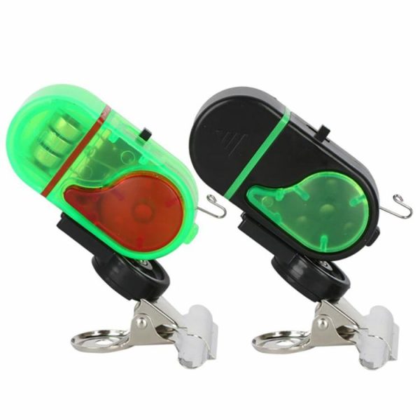 Fishing Gear |   Alert Alarm Sound Bell Double-lamp Fishing Finder Alarm Sensitive Fishing Tackle