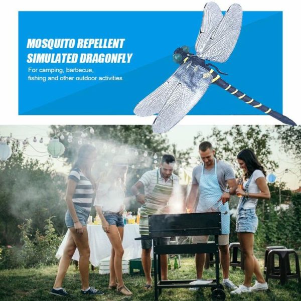 Fishing Gear |   Artificial Dragonfly Toy PVC Bionic Mosquito Repellent Outdoor Hanging Ornaments