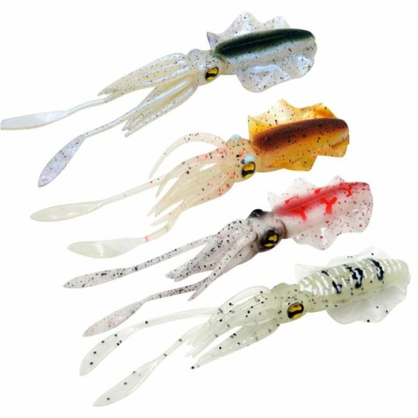 Fishing Gear |   Artificial Soft Wobbler Bait 15g Glowing Soft Octopus Bait for Saltwater Fishing