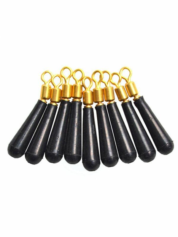 Fishing Gear |   Drift Fishing Floats Copper Head Rubber Bobber Fishing Float Rotation Buoy