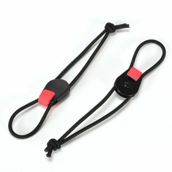 Fishing Gear |   Elastic Fishing Rod Tie Strap Bungee Leash Reusable Pole Tie Down Wrap Band