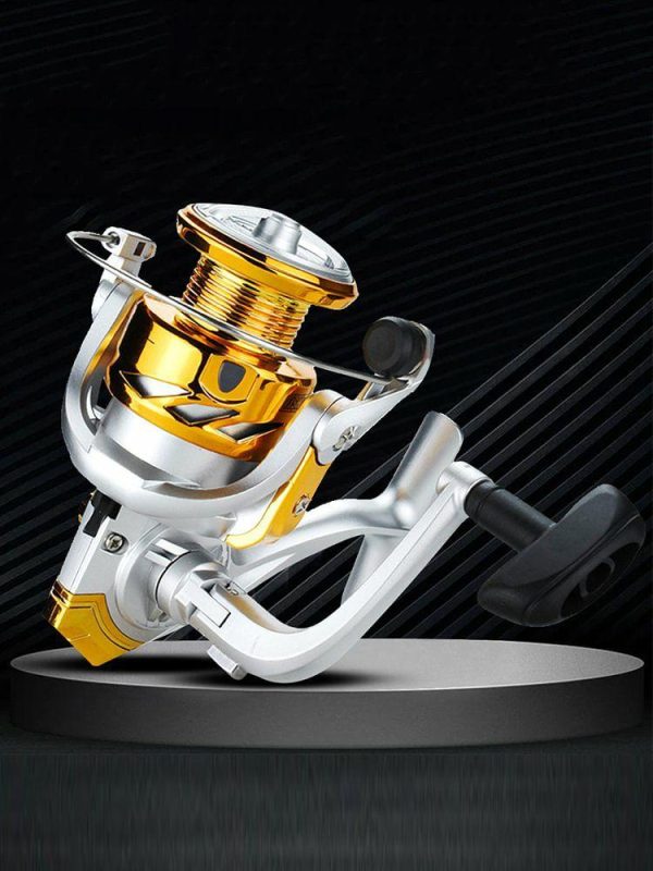 Fishing Gear |   Fishing Reel Metal Movement Fishing Coil Reel Wear-resistant Fishing Accessories