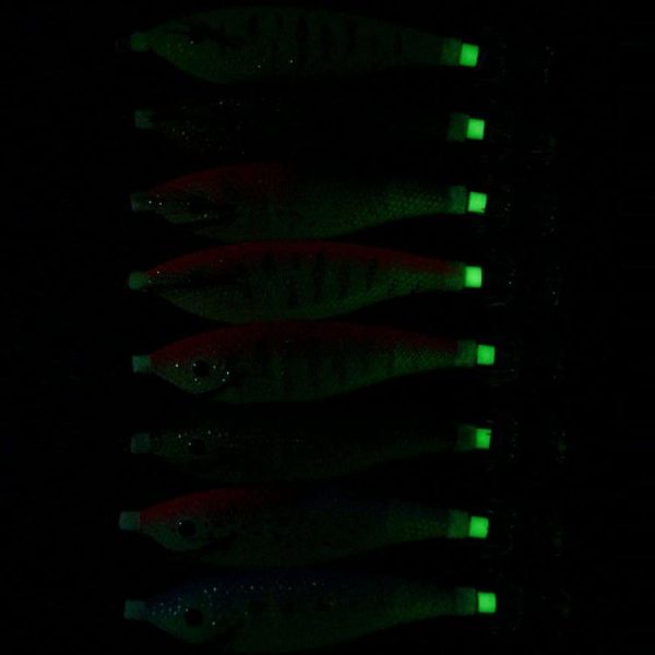 Fishing Gear |   Glowing Squid Hooks 11CM/13.4G Squid Trolling Lure Squid Jigging Fishing Lure