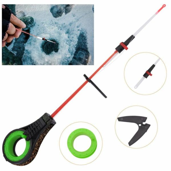 Fishing Gear |   Ice Fishing Rod Ice Winter Fishing Tackle ABS Waterproof Ultralight Fishing Rod