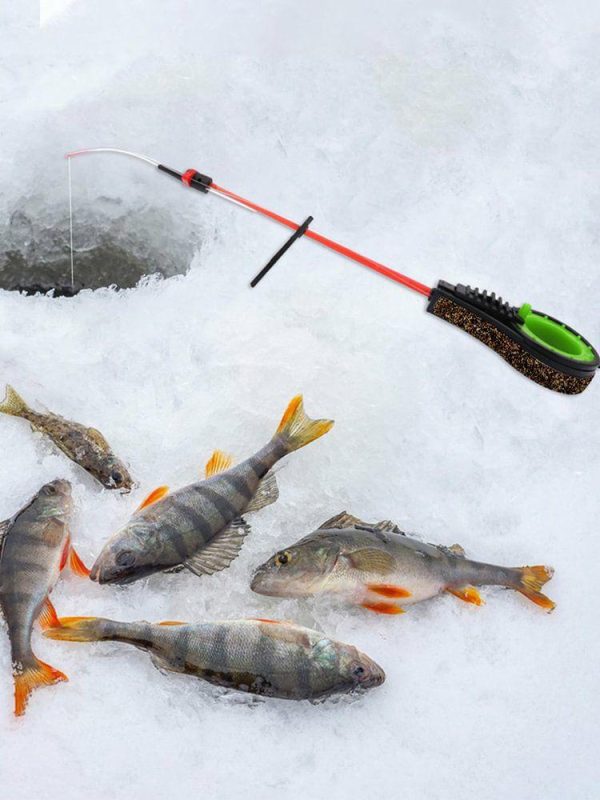 Fishing Gear |   Ice Fishing Rod Ice Winter Fishing Tackle ABS Waterproof Ultralight Fishing Rod