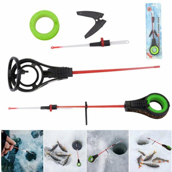 Fishing Gear |   Ice Fishing Rod Ice Winter Fishing Tackle ABS Waterproof Ultralight Fishing Rod