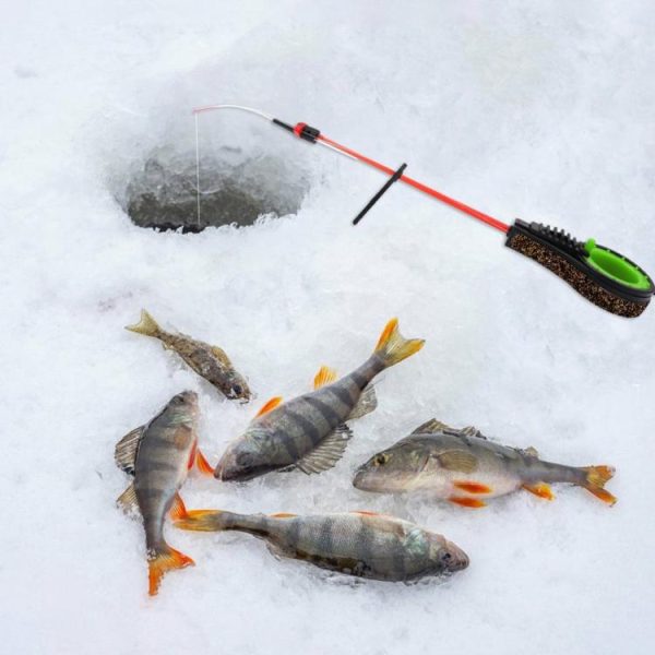 Fishing Gear |   Ice Fishing Rod Ice Winter Fishing Tackle ABS Waterproof Ultralight Fishing Rod