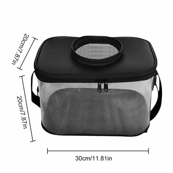 Fishing Gear |   Transparent EVA Fish Bucket Fishing Box Foldable Skylight Breathable Bucket