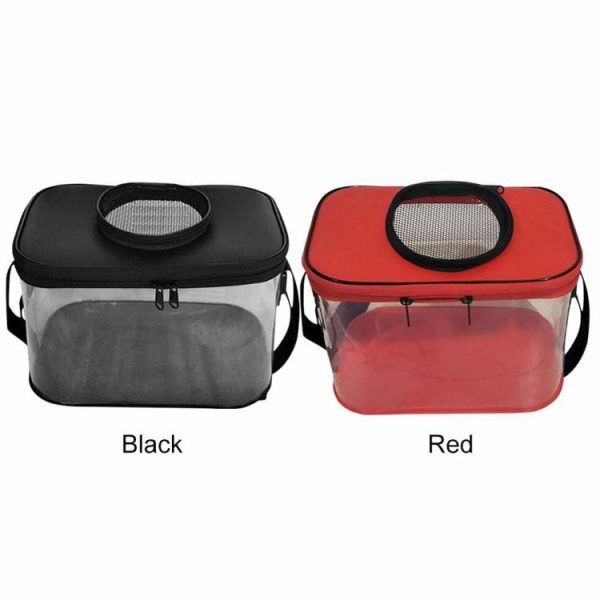 Fishing Gear |   Transparent EVA Fish Bucket Fishing Box Foldable Skylight Breathable Bucket