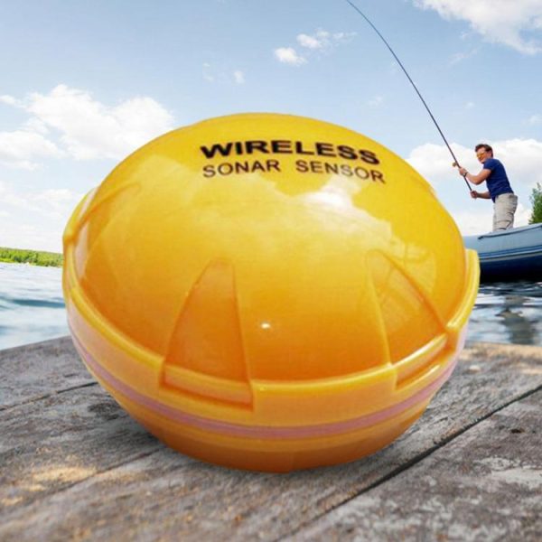 Fishing Gear |   Wireless Slient Sonar Fish Detector USB Rechargeable Bluetooth-Compatible 2.4GHZ